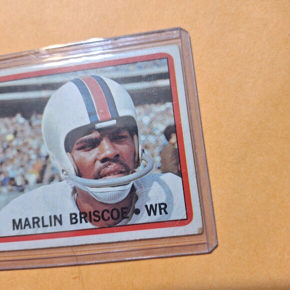 marlin briscoe 1972 topps #30 - Picture 3 of 4
